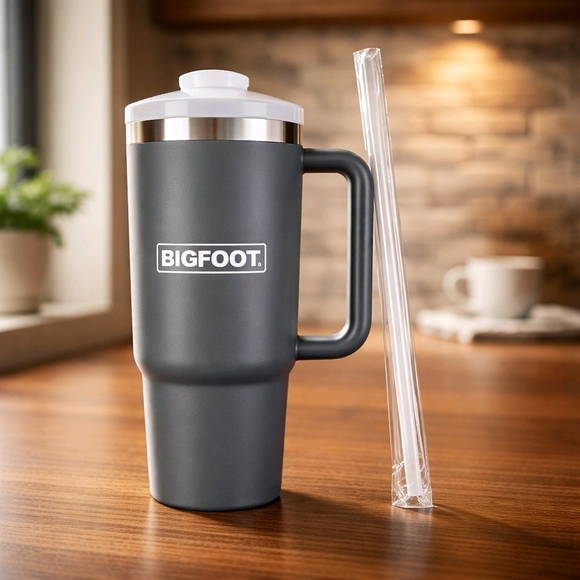 Other - Bigfoot 30oz Hydrator Tumbler - Durable Stainless Steel, Gray Travel Cup